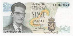 20 Franc 1964